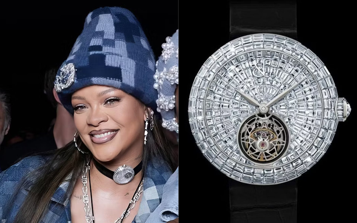 RIHANNA CHIẾM SPOTLIGHT VỚI ĐỒNG HỒ ĐEO CỔ 17 TỶ
