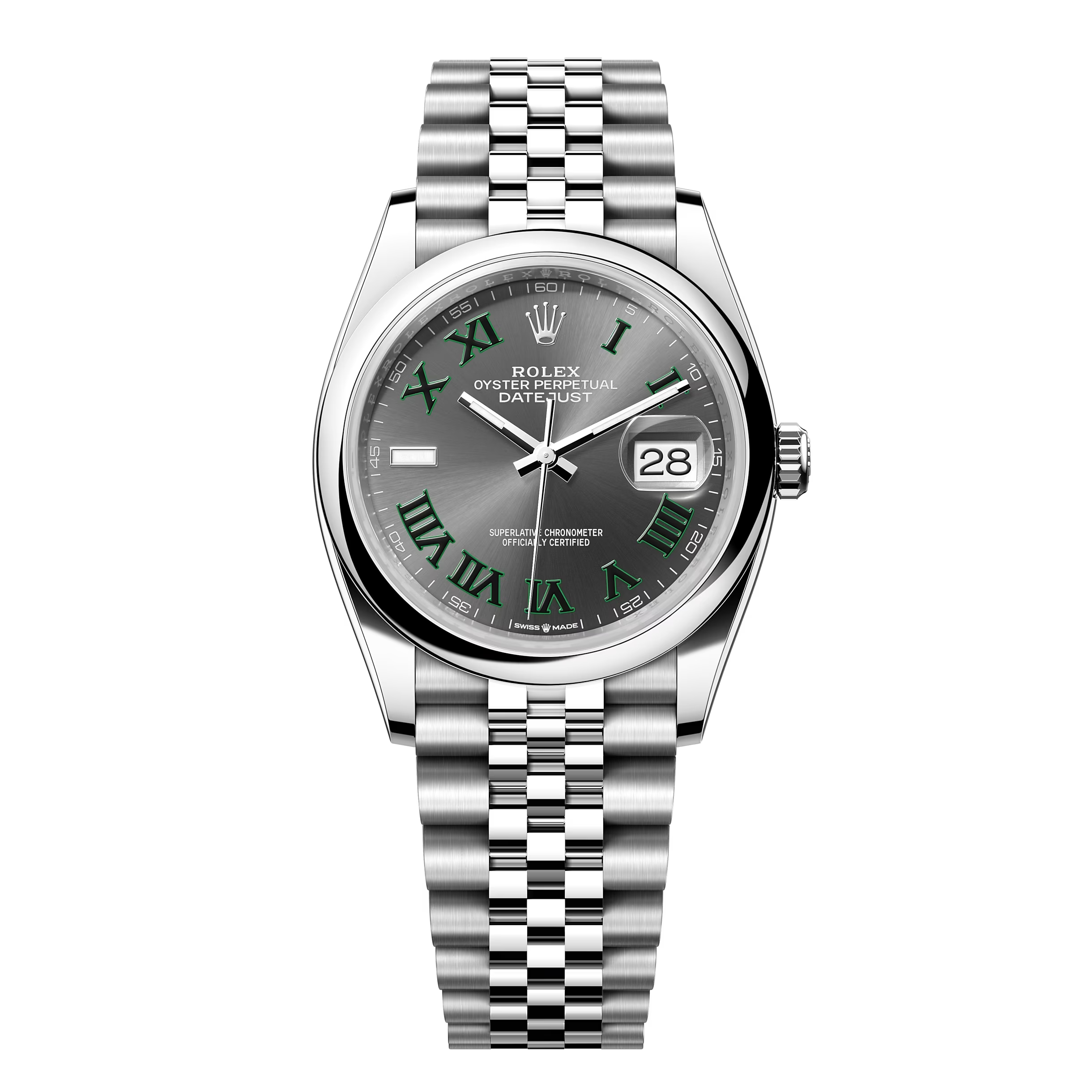 Đồng Hồ Rolex Datejust 36 126200 Mặt Số Wimbledon