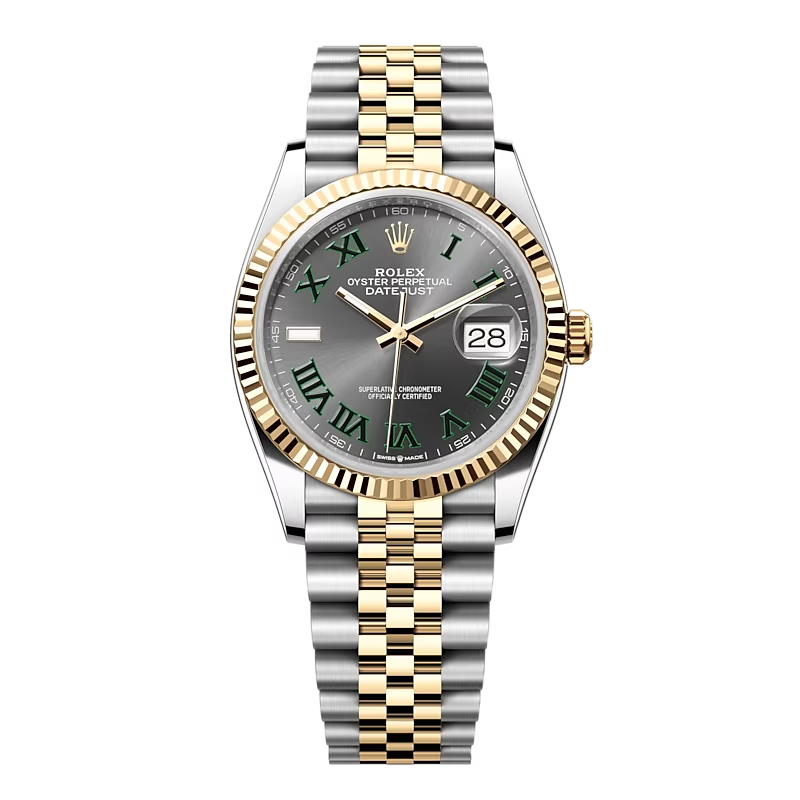 Đồng Hồ Rolex Datejust 36 126233 Mặt Số Wimbledon